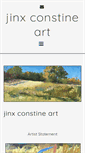 Mobile Screenshot of jinxconstineart.com